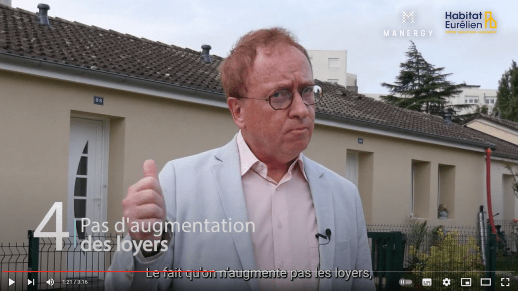 Réhabilitation énergétique avec Habitat Eurélien.